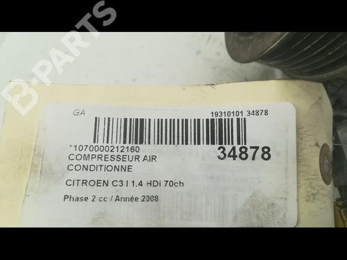 AC compressor CITROËN C3 I (FC_, FN_) 1.4 HDi | BP9605063M34 