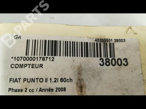 Instrument cluster FIAT PUNTO (188_) 1.2 60 (188.030, .050, .130, .150, .230, .250) | BP9602517C47