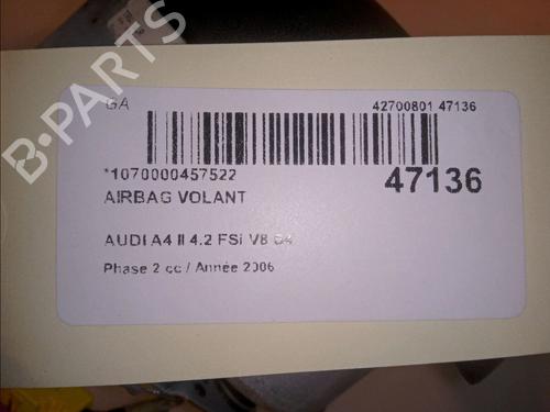Førerens kollisjonspute AUDI A4 B7 Avant (8ED) S4 quattro | BP14951222C9 