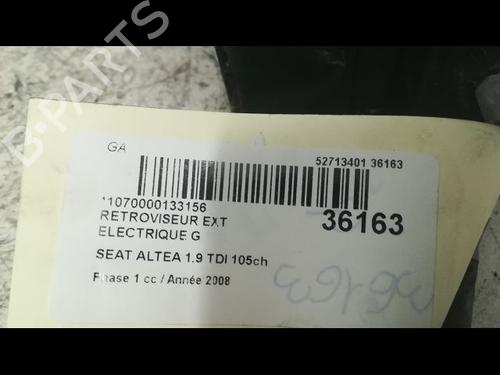 Used Left mirror Left mirror SEAT ALTEA XL (5P5, 5P8) 1.9 TDI (105 hp) 9599255 9599255