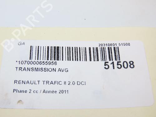 Left front driveshaft RENAULT TRAFIC II Van (FL) 2.0 dCi 90 (FL0H, FL00, FL01, FL0M, FL0P, FL0S) | BP29195967M38 