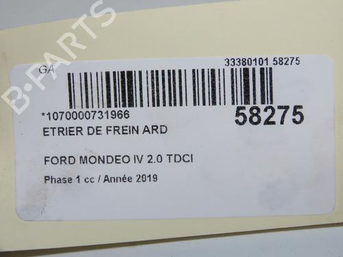 Right rear brake caliper FORD MONDEO V Turnier (CF) 2.0 EcoBlue | BP33298073M106  - Image 7