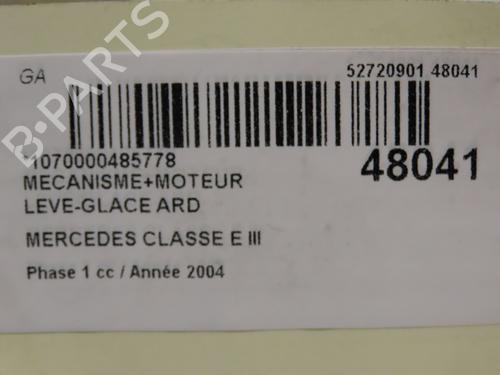 Rear right window mechanism MERCEDES-BENZ E-CLASS T-Model (S211) E 270 T CDI (211.216) | BP19668713C25 