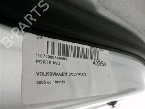 Right front door VW GOLF PLUS V (5M1, 521) 1.9 TDI | BP14951435C3 