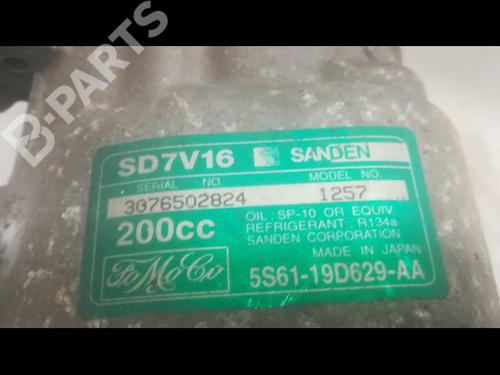 AC compressor FORD FIESTA V (JH_, JD_) 1.6 TDCi | BP9599129M34