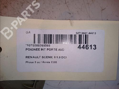 Front right interior door handle RENAULT GRAND SCÉNIC II (JM0/1_) 1.9 dCi (JM14) | BP11102377I14 