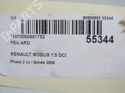 Right taillight RENAULT MODUS / GRAND MODUS (F/JP0_) 1.5 dCi (JP0G, JP0H) | BP32223429C35 