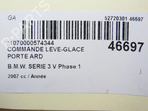 Right rear window switch BMW 3 (E90) 335 d | BP22535536I28 