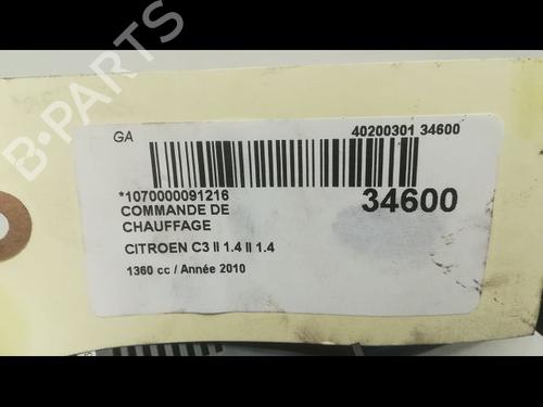 climate-control-citroen-c3-ii-sc_-14-6452w7-2009-9596840 main image