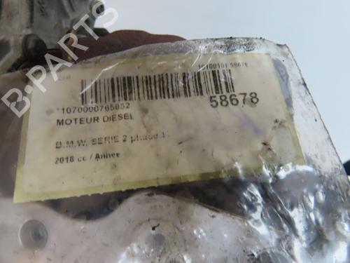 Used Engine Engine BMW 2 Gran Tourer (F46) 216 d (116 hp) 40437796 40437796