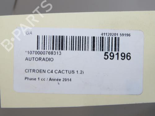 Radio CITROËN C4 CACTUS 1.2 VTi 82 | BP37275886E6 - Image 7