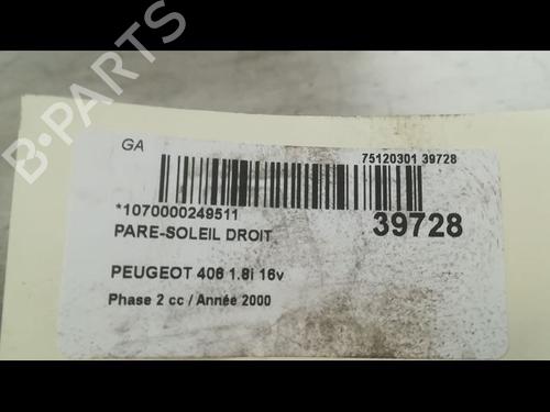 Used Right sun visor PEUGEOT 406 (8B) 1.8 16V (116 hp) 23177462