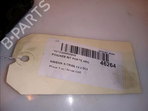 Rear left interior door handle NISSAN X-TRAIL I (T30) 2.2 dCi 4x4 | BP12431621I15 