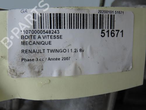 Gearbox RENAULT TWINGO I (C06_) 1.2 (C066, C068) | BP28967275M3