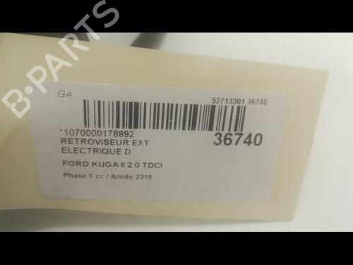 Used Right mirror FORD KUGA II (DM2) 2.0 TDCi (150 hp) 9602538