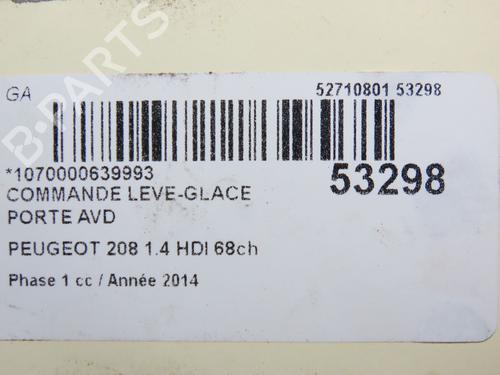 Used Switch PEUGEOT 208 I (CA_, CC_) 1.4 HDi (68 hp) 31077333