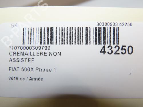 Used Steering rack FIAT 500X (334_) 1.3 (334.AXR11) (150 hp) 29441649