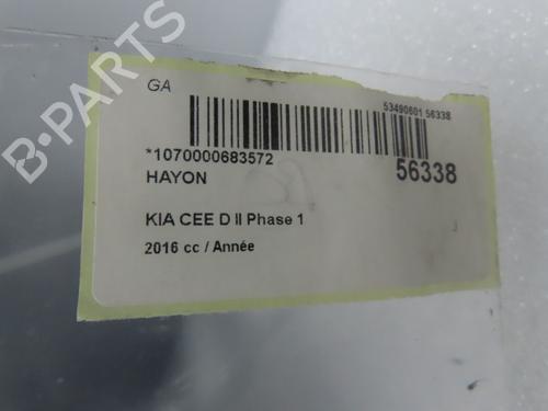 Used Tailgate KIA CEE'D (JD) 1.0 T-GDI (120 hp) 32354787