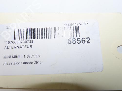 Alternator MINI MINI (R56) One | BP38429091M7 - Image 5