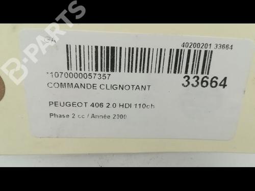 Steering column stalk PEUGEOT 406 (8B) 2.0 HDI 110 | BP9594652I23 