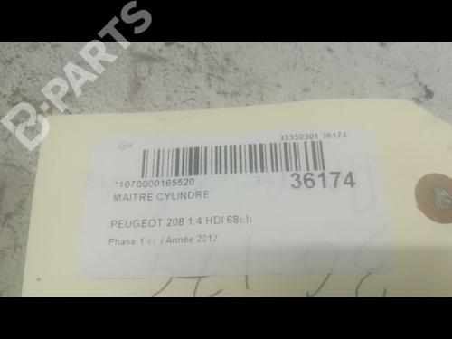 Brake master cylinder PEUGEOT 208 I (CA_, CC_) 1.4 HDi | BP9601640M77 