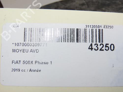 Left front steering knuckle FIAT 500X (334_) 1.3 (334.AXR11) | BP29441662M25 - Image 5