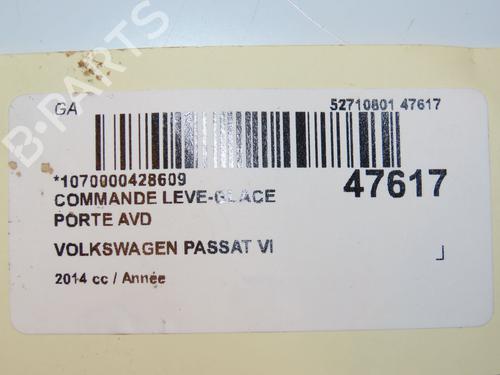 Used Switch VW PASSAT B7 (362) 2.0 TDI 4motion (177 hp) 16769759