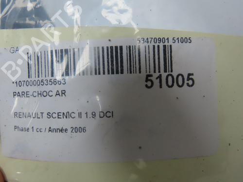 Used Rear bumper RENAULT SCÉNIC II (JM0/1_) 1.9 dCi (125 hp) 28832078