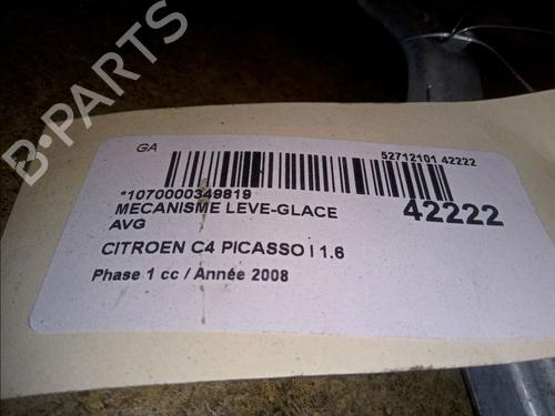 Used Front left window mechanism Front left window mechanism CITROËN C4 Picasso I MPV (UD_) 1.6 HDi (109 hp) 10053296 10053296