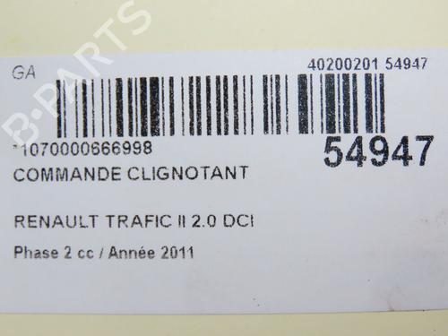 Steering column stalk RENAULT TRAFIC II Van (FL) 2.0 dCi 115 (FL01, FL0U, FL00, FL0H, FL0M) | BP30556736I23  - Image 6