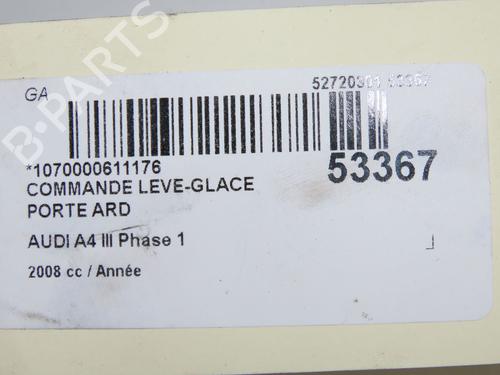 Right rear window switch AUDI A4 B8 (8K2) 2.0 TFSI | BP33728135I28 - Image 4