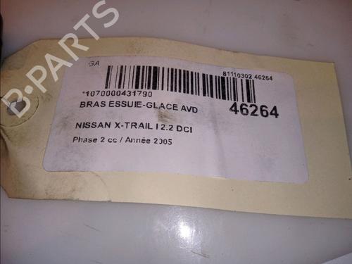 Used Front windshield wiper arm NISSAN X-TRAIL I (T30) 2.2 dCi 4x4 (136 hp) 14881228