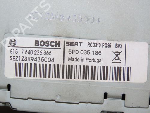 Radio SEAT LEON (1P1) 1.6 TDI | BP17868366E6 