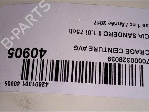 Used Warning switch DACIA SANDERO II 1.0 SCe 75 (B8JC, B8JD, B8NC) (73 hp) 9618935