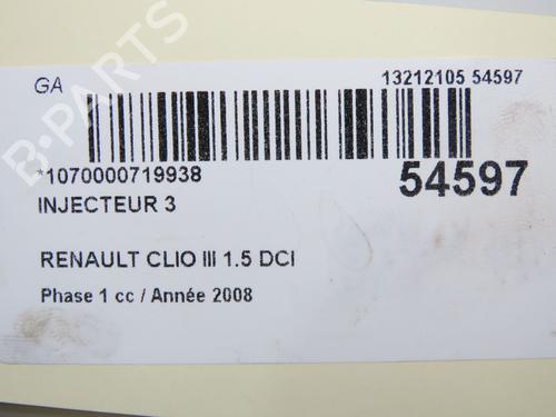 Injector RENAULT CLIO III (BR0/1, CR0/1) 1.5 dCi (C/BR0G, C/BR1G) | BP32432906M100 