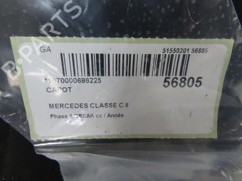 Used Hood MERCEDES-BENZ C-CLASS T-Model (S203) C 220 CDI (203.206, 203.208) (143 hp) 32277460