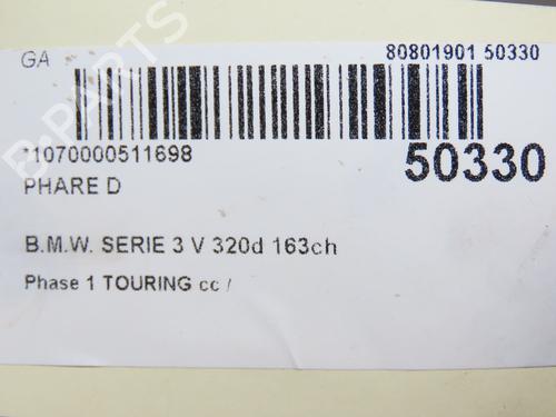 Right headlight BMW 3 Touring (E91) 320 d | BP28832439C29 - Image 4