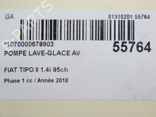 Washer pump FIAT TIPO Hatchback (356_, 357_) 1.4 (356HXA1B, 357) | BP30164386E24
