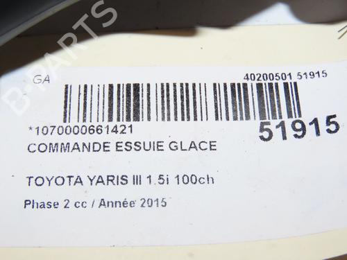 Steering column stalk TOYOTA YARIS (_P13_) 1.5 Hybrid (NHP130_) | BP29318771I23 