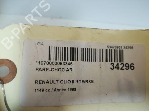 Paraurti posteriore RENAULT CLIO II (BB_, CB_) 1.2 (BB0A, BB0F, BB10, BB1K, BB28, BB2D, BB2H, CB0A,... (58 hp) 9595167