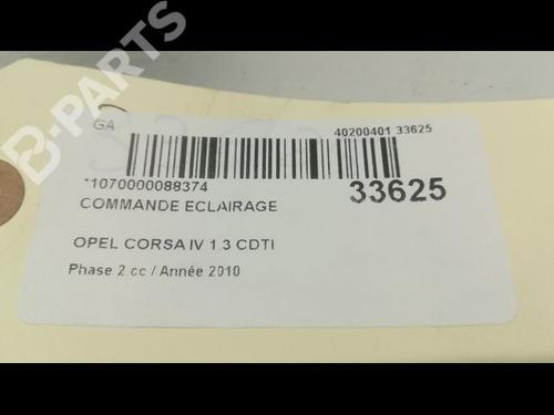 Headlight switch OPEL CORSA D (S07) 1.3 CDTI (L08, L68) | BP9596699I24 