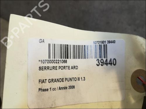 Used Rear right lock FIAT GRANDE PUNTO (199_) 1.3 D Multijet (75 hp) 23177008