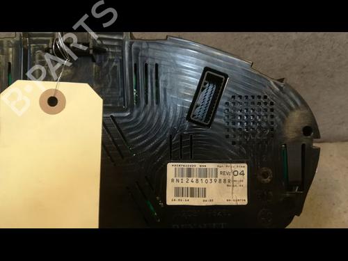 Instrument cluster RENAULT MEGANE III Hatchback (BZ0/1_, B3_) 1.5 dCi (BZ09, BZ0D, BZ1W, BZ29, BZ14) | BP9610237C47