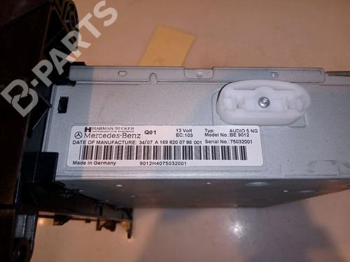Radio MERCEDES-BENZ A-CLASS (W169) A 180 CDI (169.007, 169.307) | BP12128798E6 