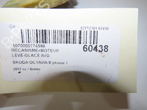 Used Front left window mechanism Front left window mechanism 39572015 39572015