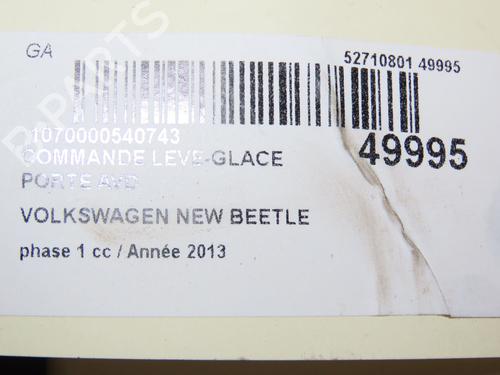 Interruttore VW BEETLE (5C1, 5C2) 1.6 TDI (105 hp) 28831068