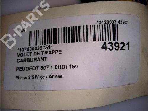 Klapa wlewu paliwa PEUGEOT 307 Break (3E) 1.6 HDi 110 | BP11183495C131 