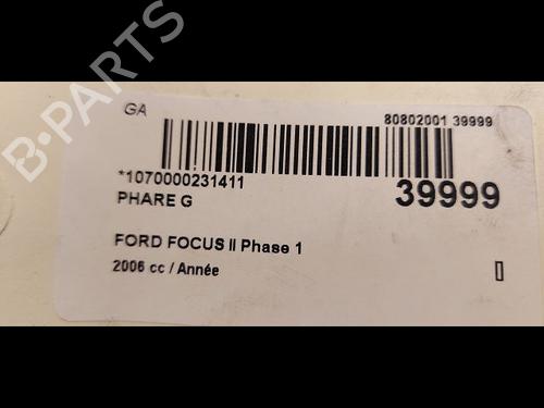 Used Left headlight FORD FOCUS II (DA_, HCP, DP) 1.8 TDCi (115 hp) 9615780