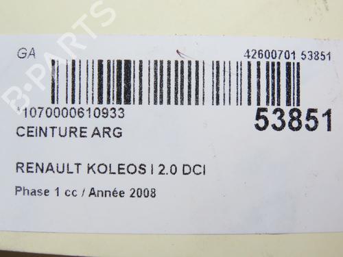Used Rear left belt tensioner RENAULT KOLEOS I (HY_) 2.0 dCi 4x4 (HY0K) (150 hp) 28801826
