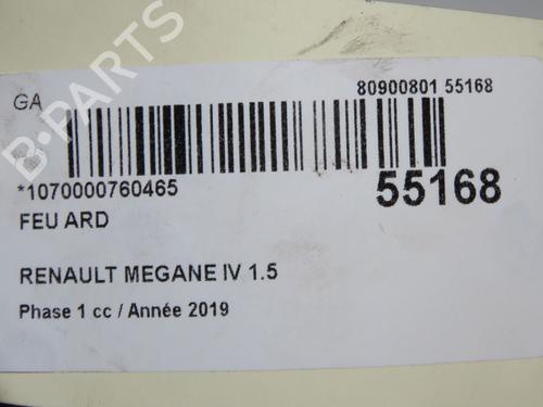 Right taillight RENAULT MEGANE IV Hatchback (B9A/M/N_) 1.5 Blue dCi 115 (B9A6) | BP36246827C35 - Image 2